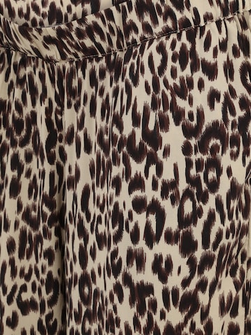 MAMALICIOUS Regular Trousers 'Kelsey' in Brown
