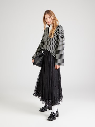 VILA Shirt 'VIALVERA' in Zwart