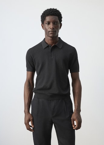 MANGO MAN Shirt 'Andrew' in Black: front