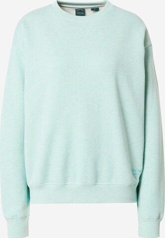 Superdry Sweatshirt 'ESSENTIAL' i grøn: forside