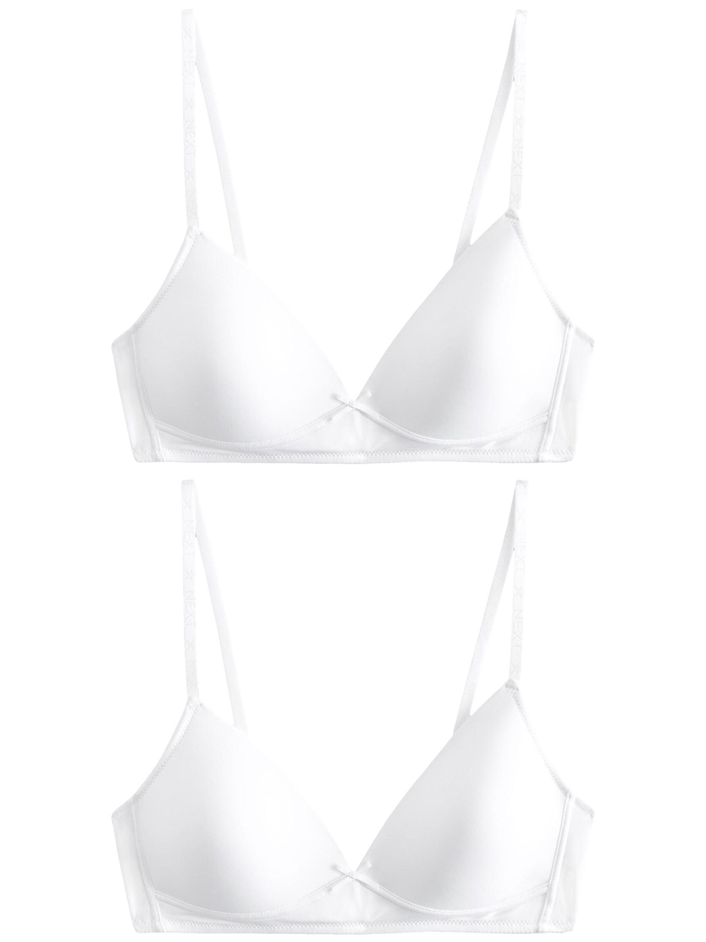 Next Τρίγωνο Σουτιέν σε λευκό: μπροστά