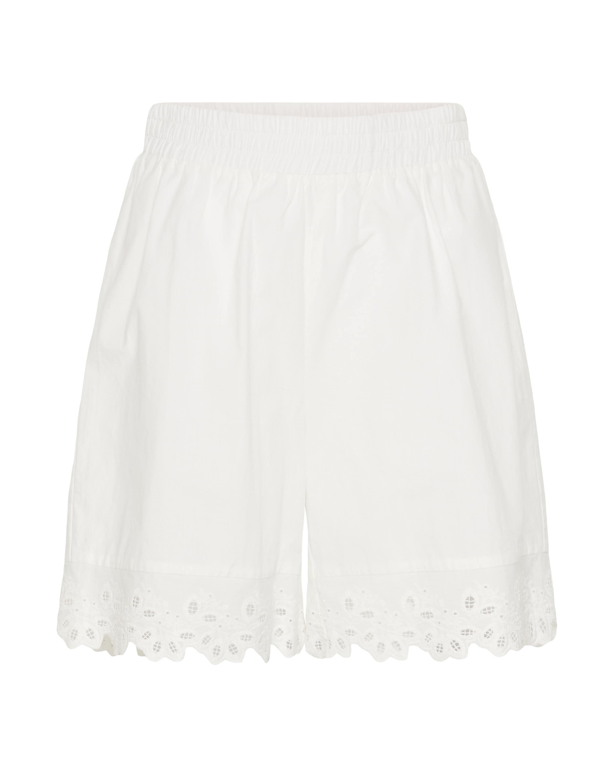 Kaffe - Loosefit Pantalón 'Betty' en blanco: frente