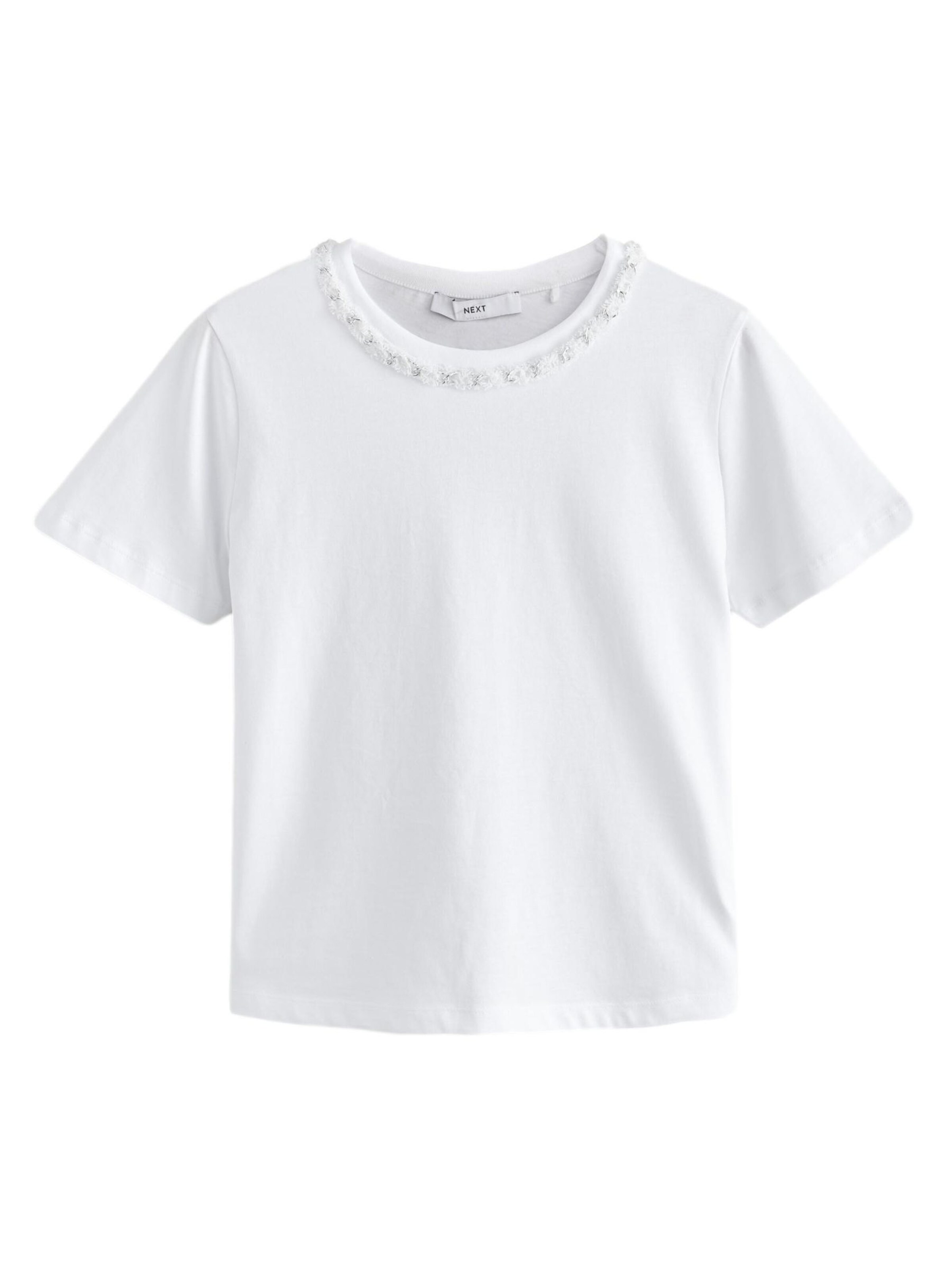 Next Tričko – bílá: přední strana