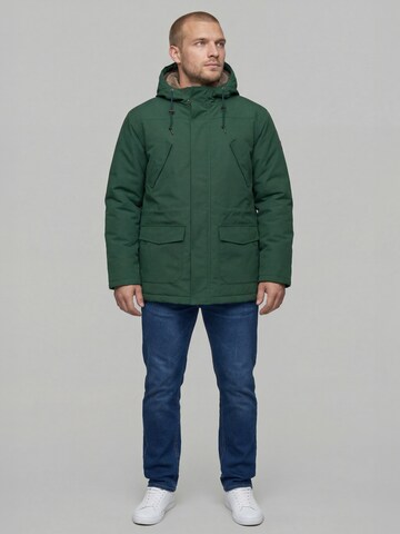 Derbe Winter Jacket 'Festholm' in Green