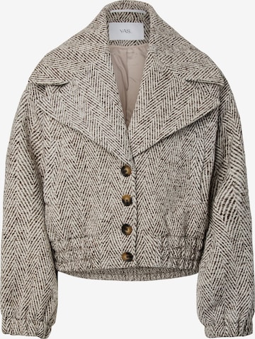 YAS Tussenjas 'YASMINARI' in Bruin: voorkant