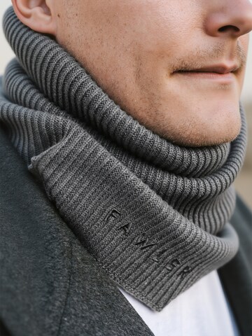 Fawler Scarf ' Frisco ' in Grau: Vorderseite