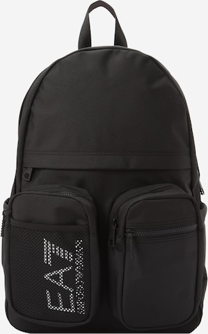 juoda EA7 Emporio Armani Kuprinė: priekis