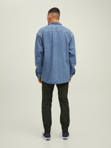 JACK & JONES Comfort Fit Hemd 'Axel' in Blau