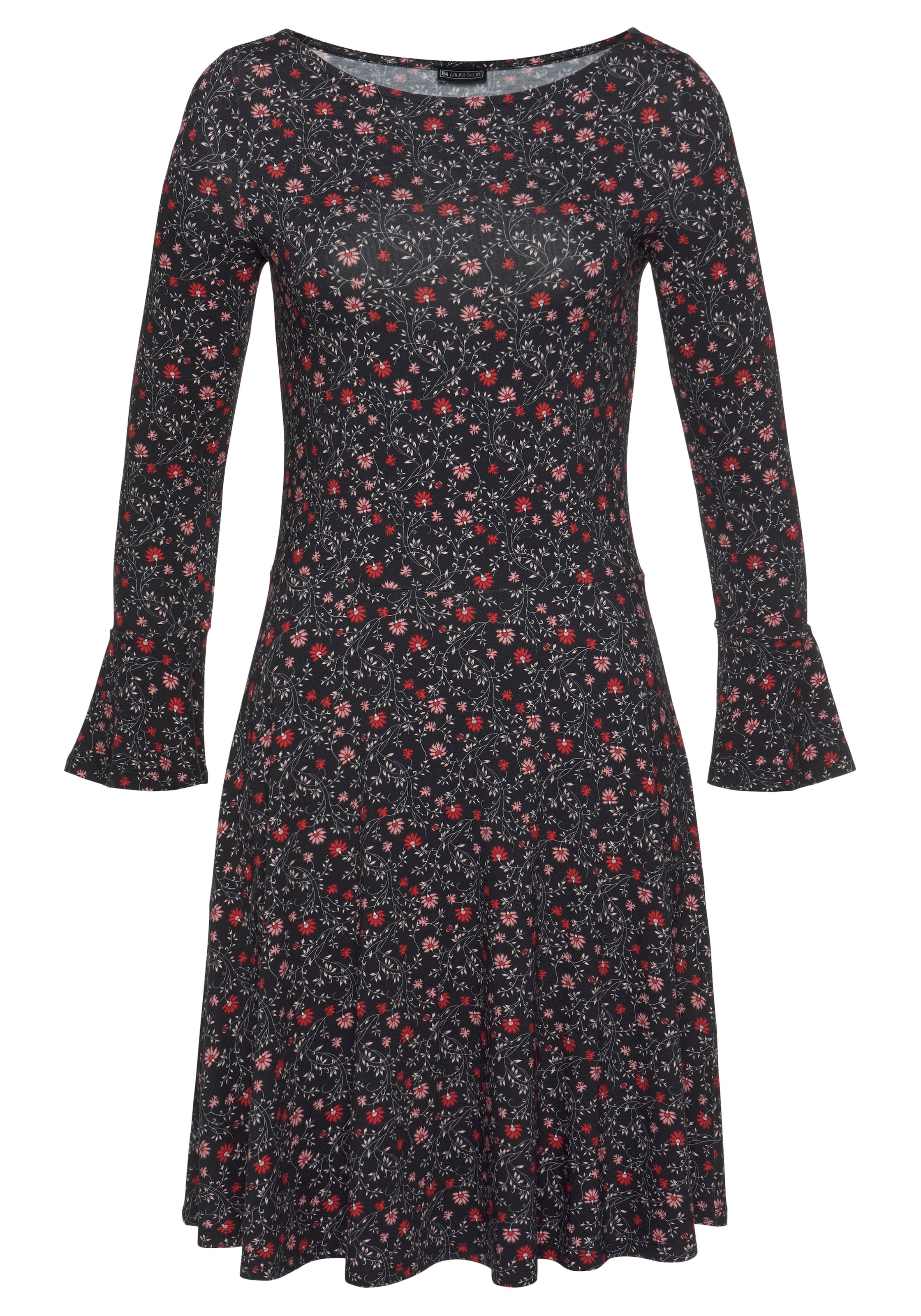 LAURA SCOTT Kleid in Schwarz: Vorderseite