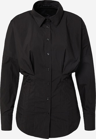 Sisley Bluse in Schwarz: predná strana