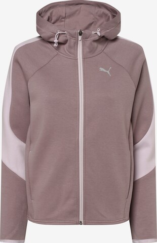 PUMA Sweatjacke in Pink: predná strana