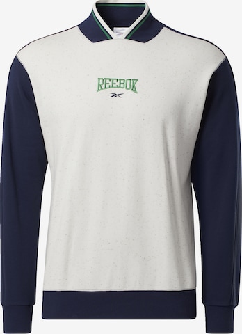 Reebok Sweatshirt in White: front