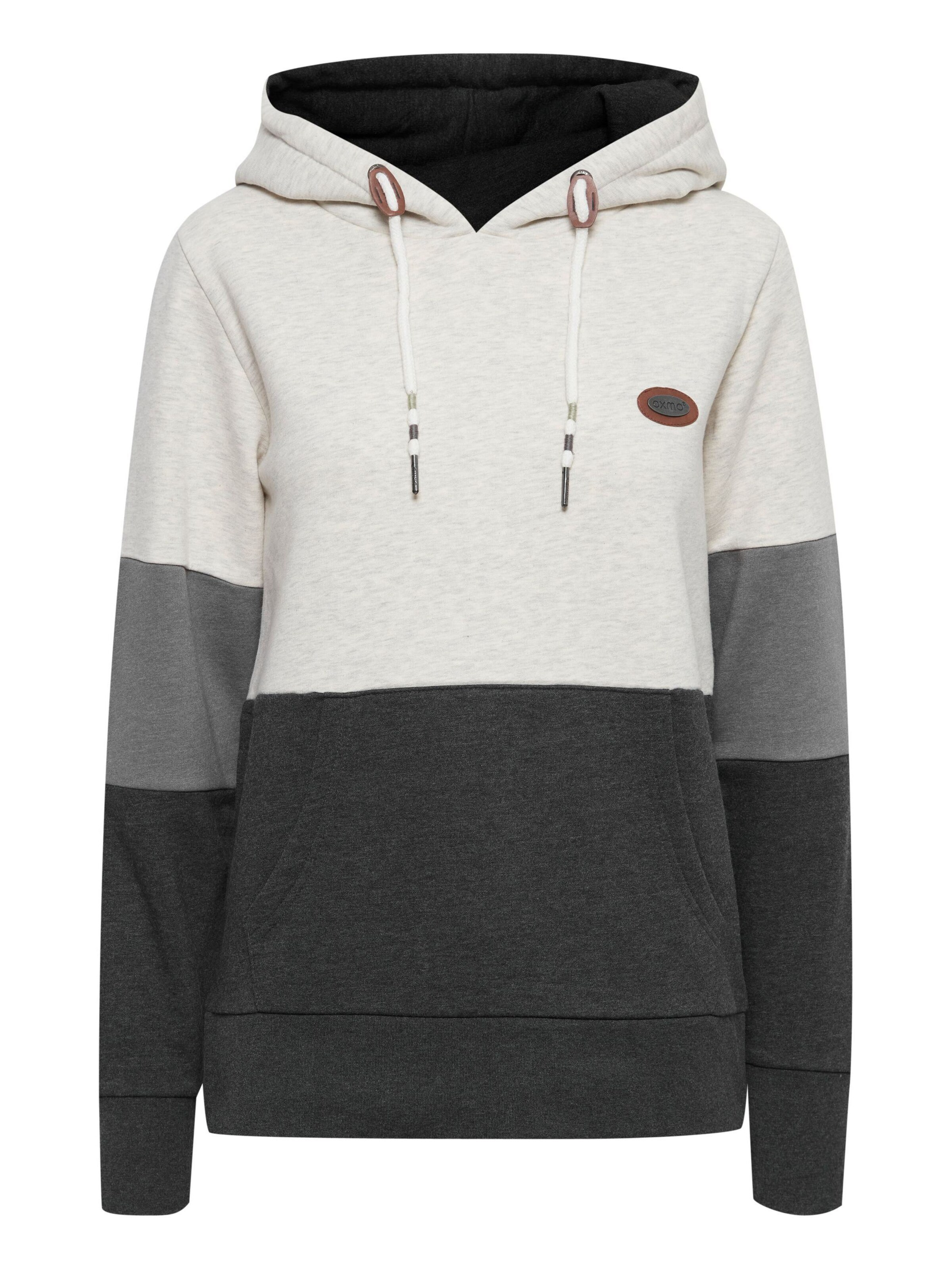 Sweat-shirt 'OXKathrine' Oxmo en gris : devant