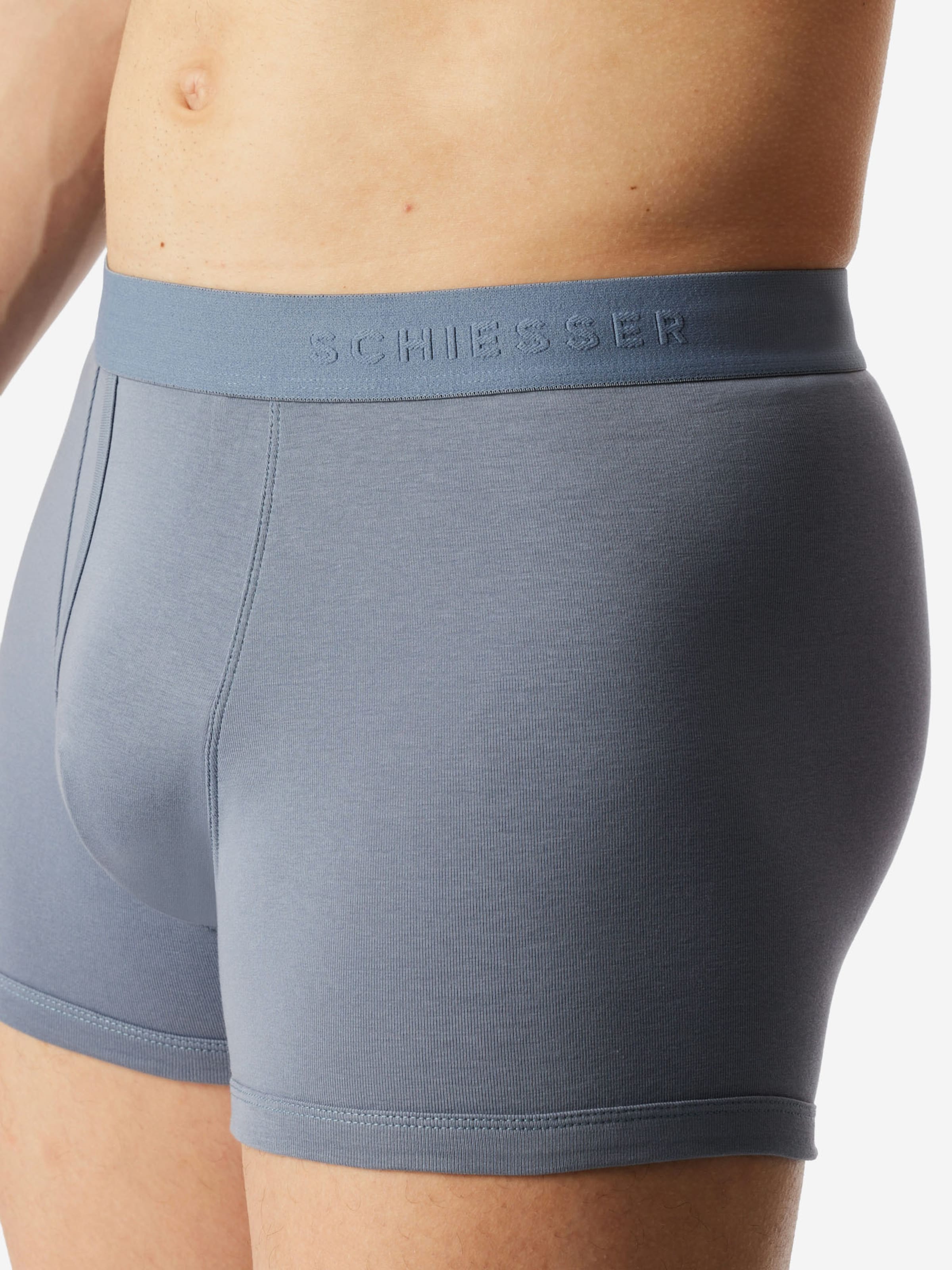 Boxers ' Rib Essentials ' SCHIESSER en bleu