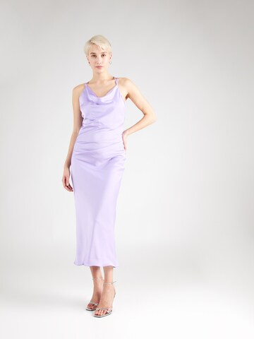 Robe de soirée SWING en violet