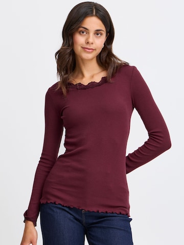 Fransa Shirt 'FRHizamond' in Red: front