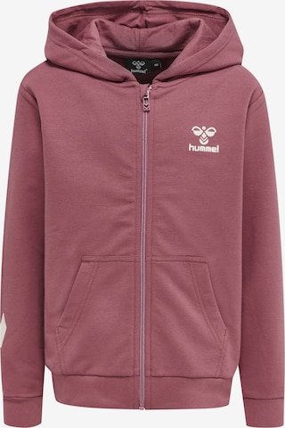 Hummel Sweatjacke 'Trece' in Pink: predná strana