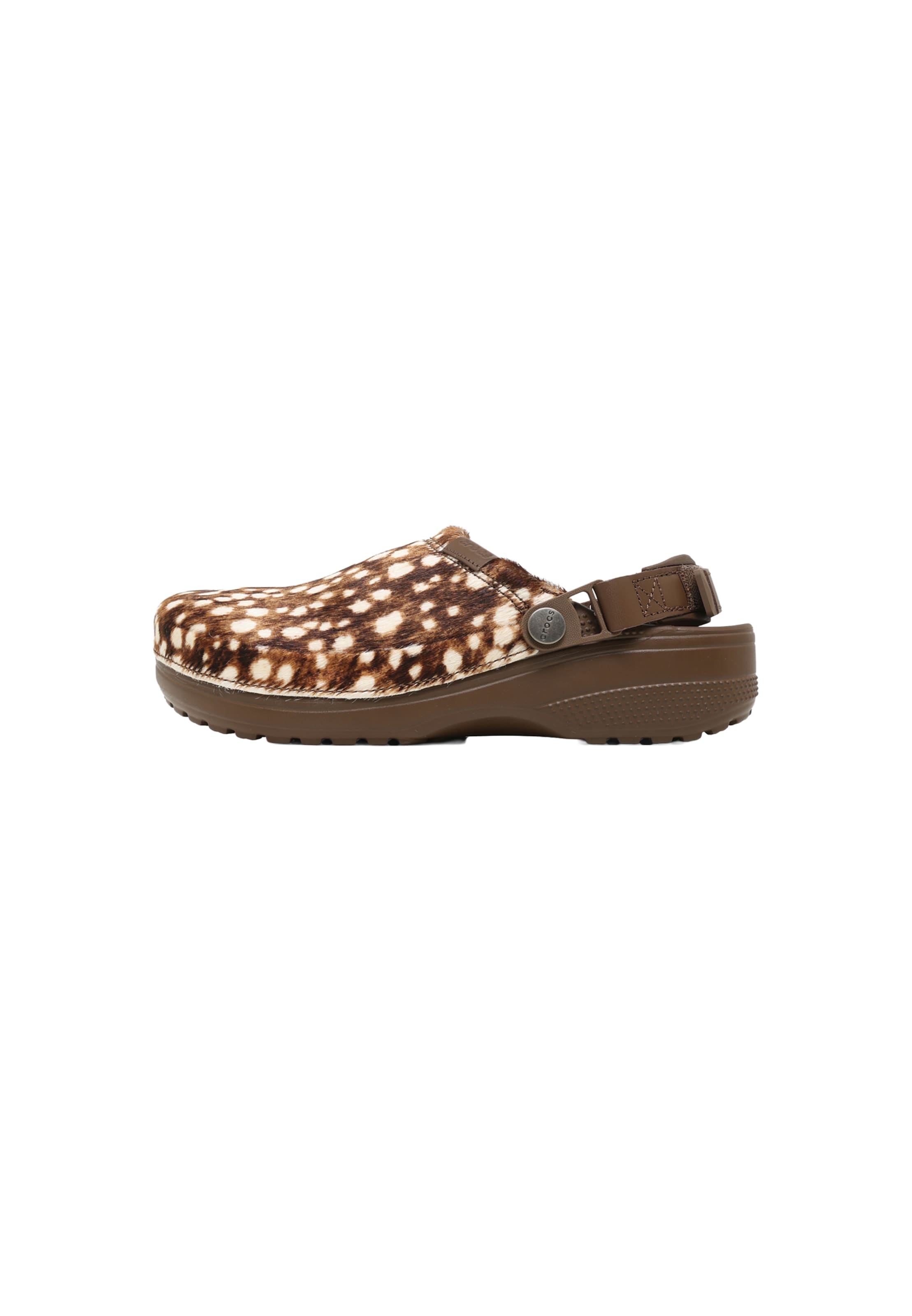Crocs Сабо 'Classic' в Коричневый: спереди