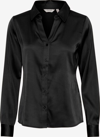 b.young Blouse 'Hence' in Zwart: voorkant