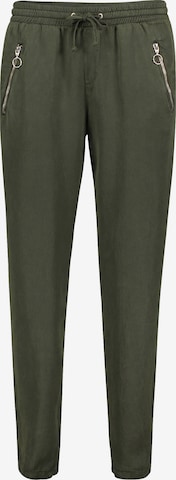 Cartoon Tapered Pants in Green: front