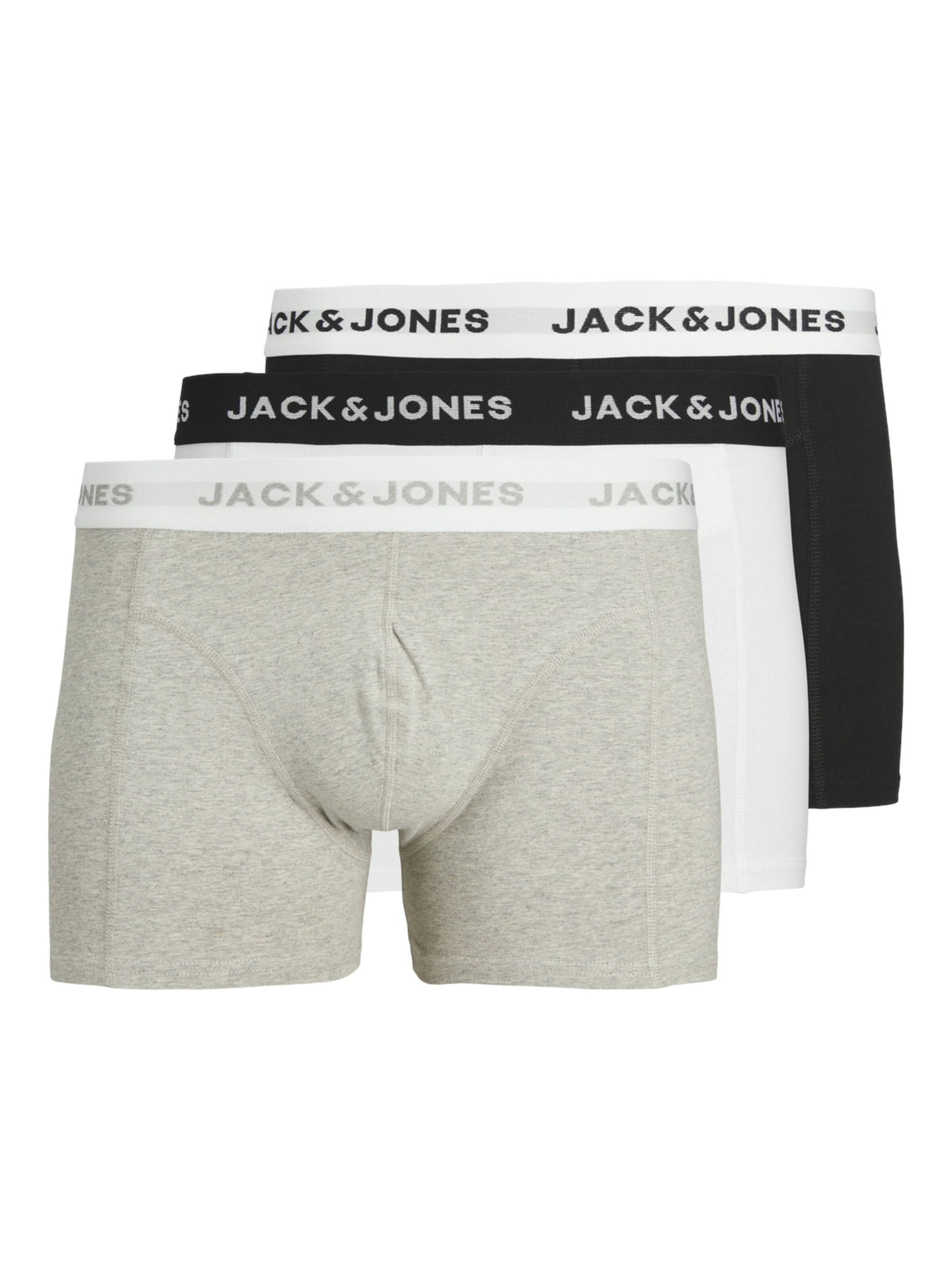 JACK & JONES Μποξεράκι σε γκρι: μπροστά