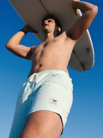 Surf Monkey Swimming Trunks in Blue