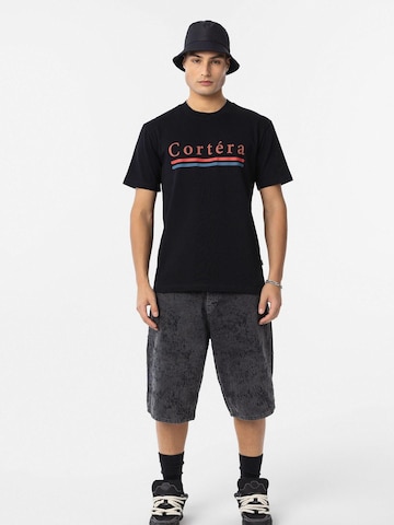 Cortera T-shirt i svart