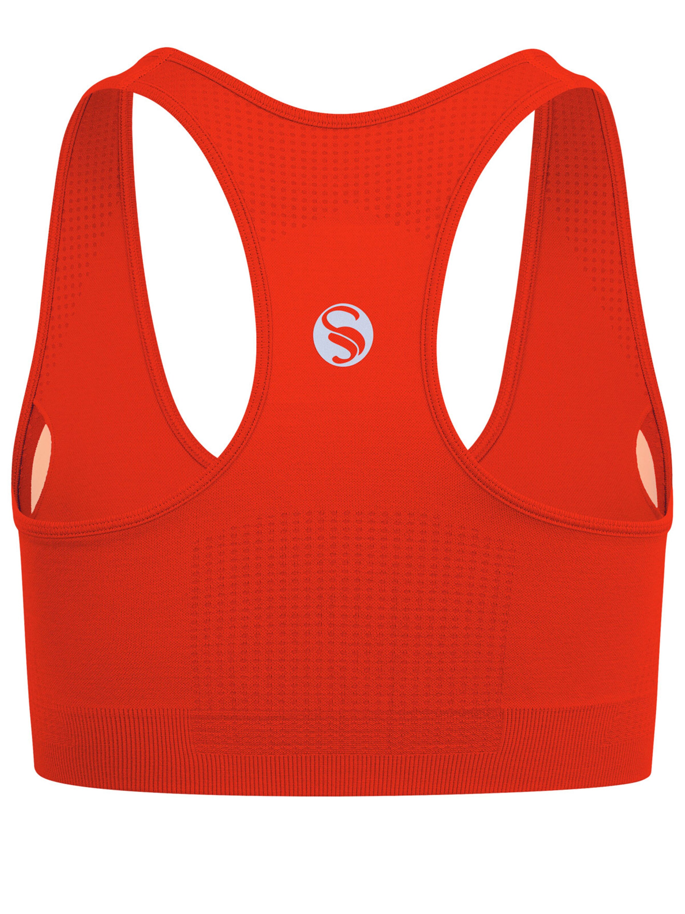 Bustino Reggiseno sportivo di Stark Soul in rosso