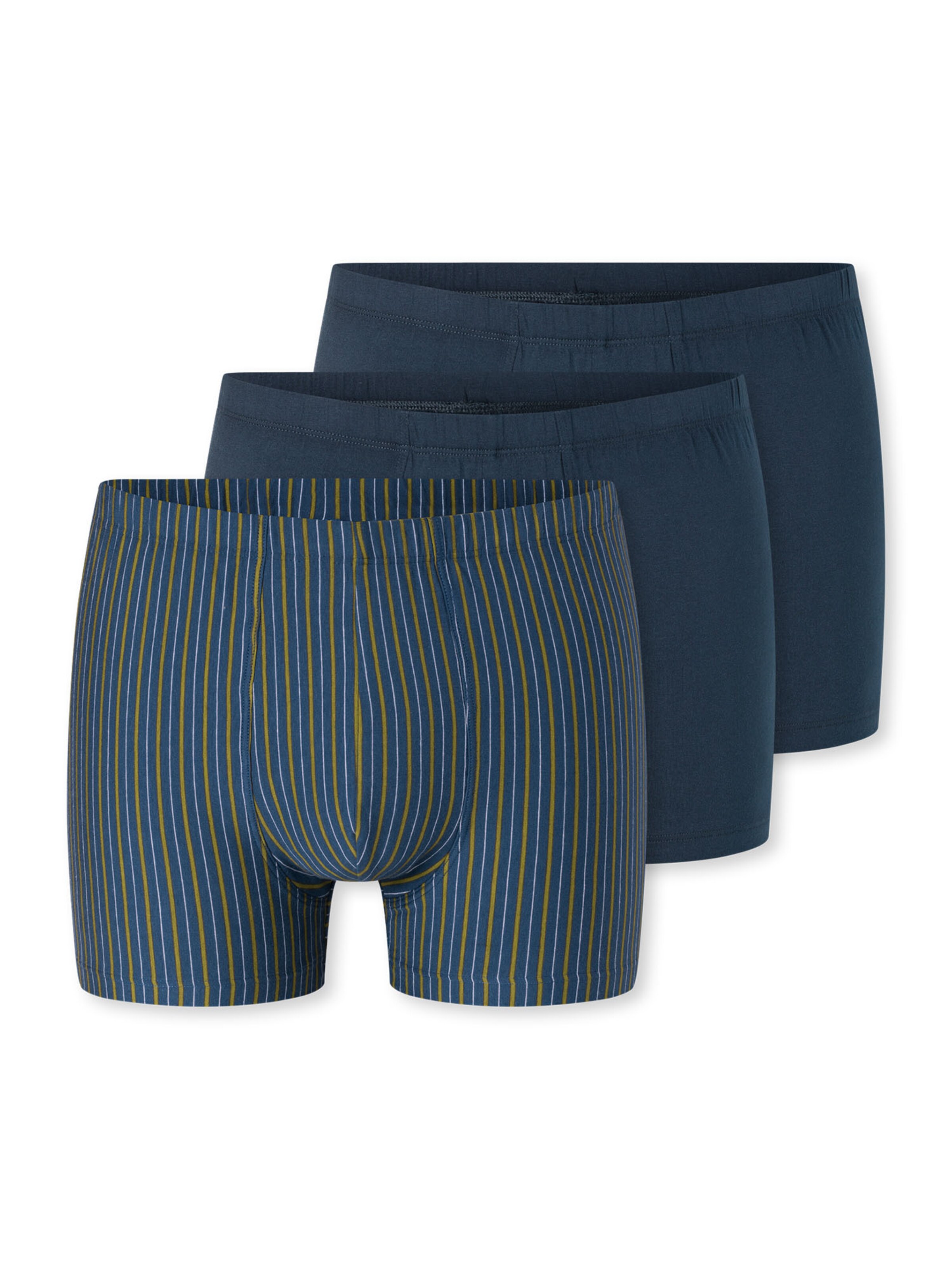 SCHIESSER Trunk ' 95/5 ' in Blau: Vorderseite