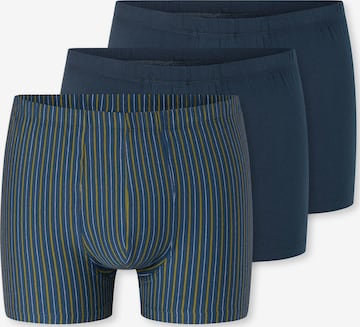SCHIESSER Trunk ' 95/5 ' in Blau: Vorderseite