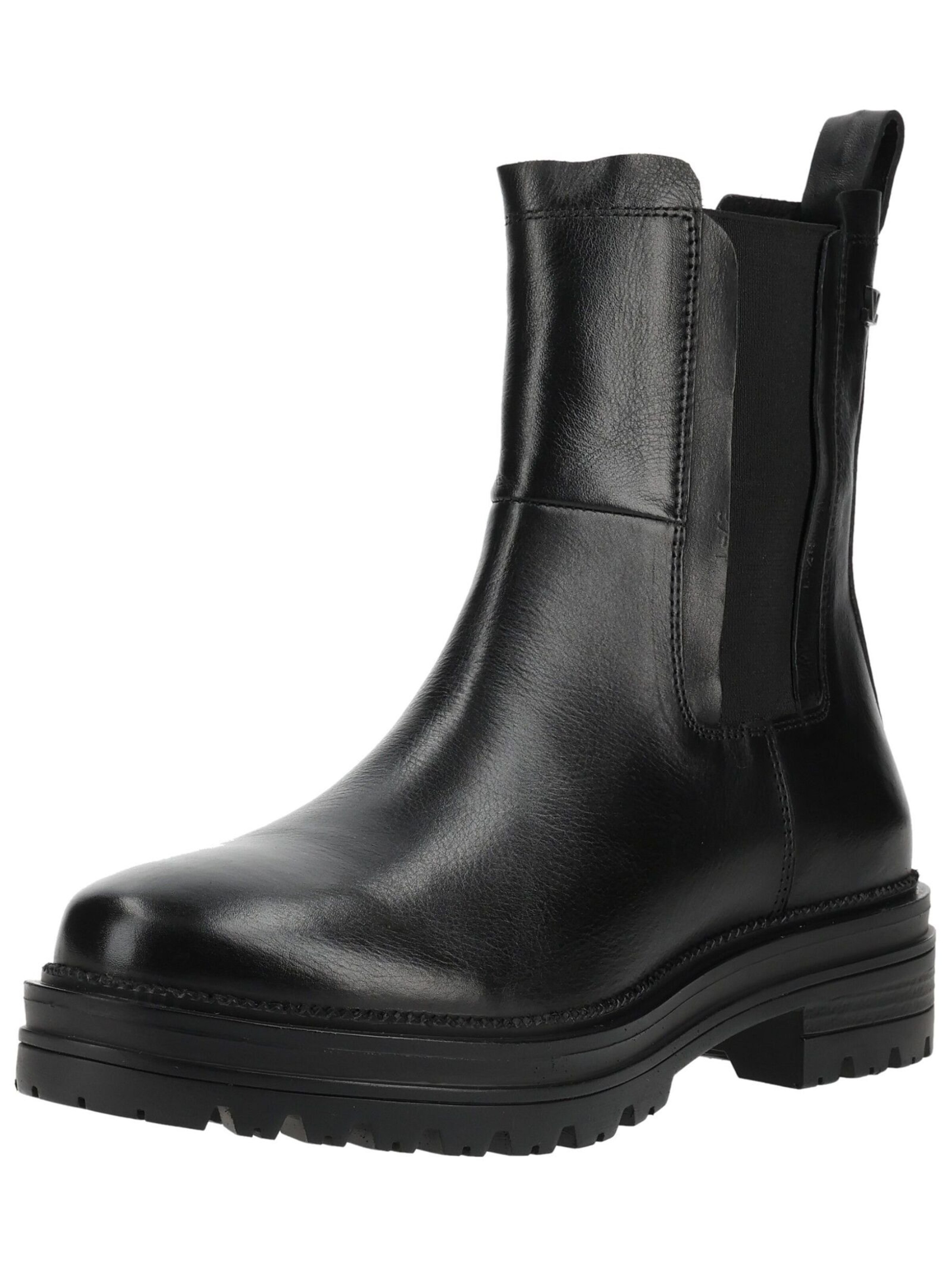 LAZAMANI Chelsea boots in Zwart: voorkant