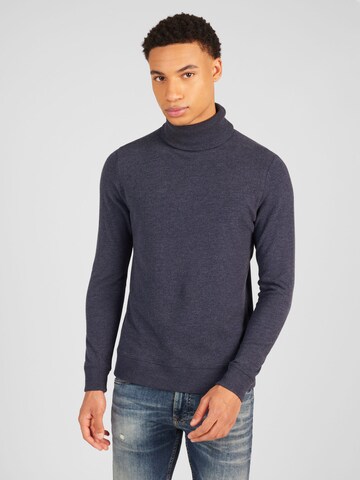 Pullover di DENHAM in blu: frontale