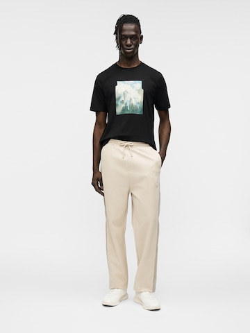 BOSS Koszulka 'Cover' w kolorze czarny