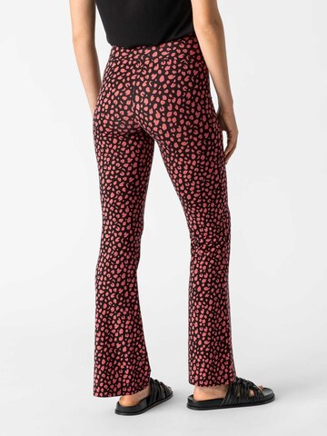 Les Lunes Flared Leggings 'Belle' in Pink
