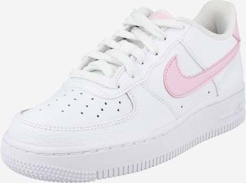 Baskets 'Air Force 1' Nike Sportswear en blanc : devant