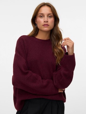 VERO MODA Trui 'VMBOOM' in Rood: voorkant