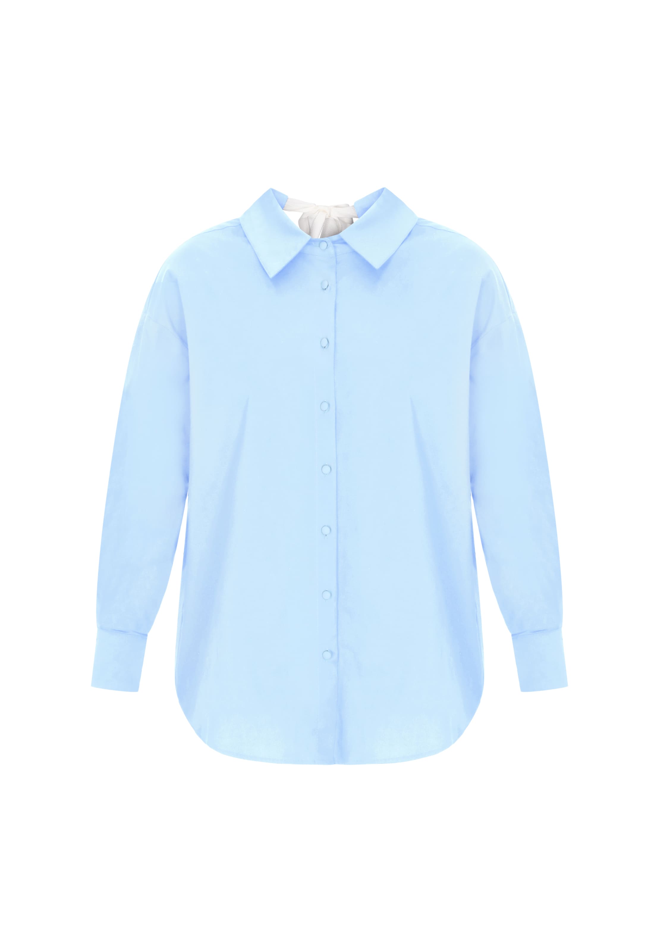 DreiMaster Klassik Blouse in Blue: front