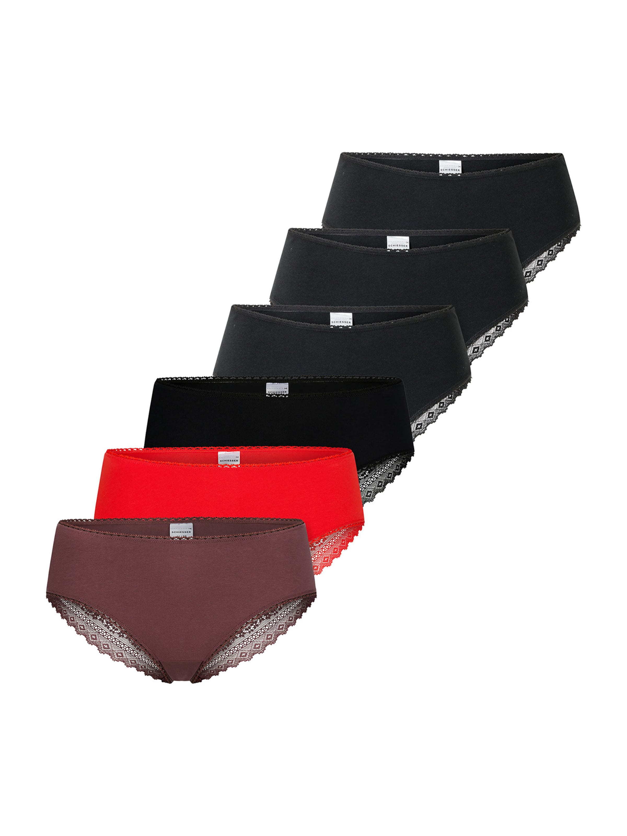 SCHIESSER Slip ' Modern Multi ' in Mixed colours: front