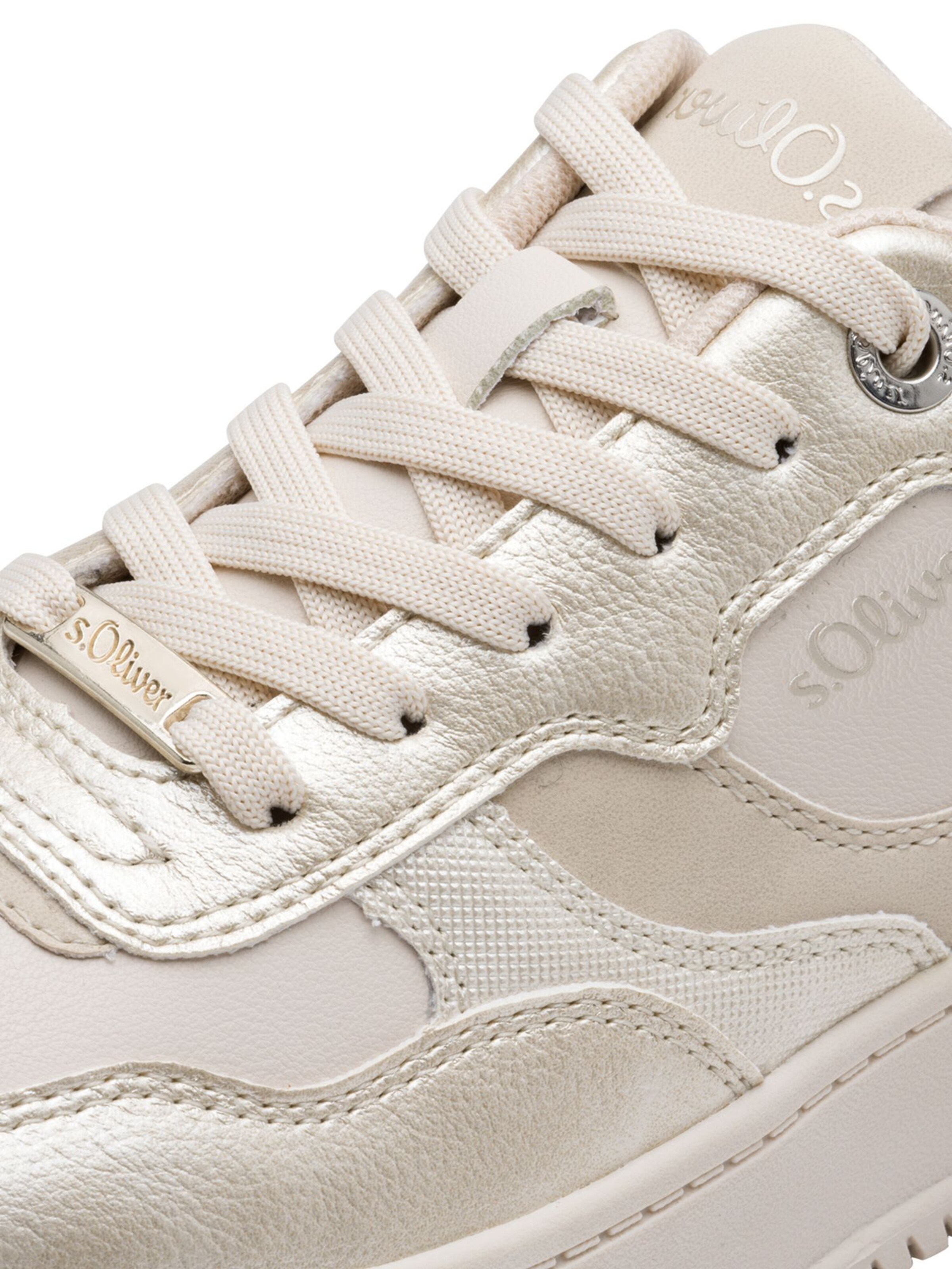 s.Oliver Sneaker in Beige
