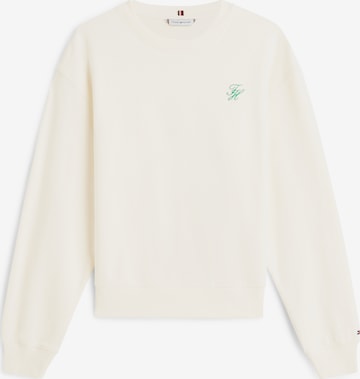 Bluză de molton de la TOMMY HILFIGER pe bej: față