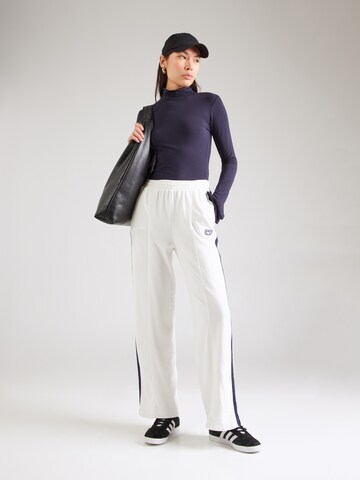 GAP Wide leg Broek in Wit