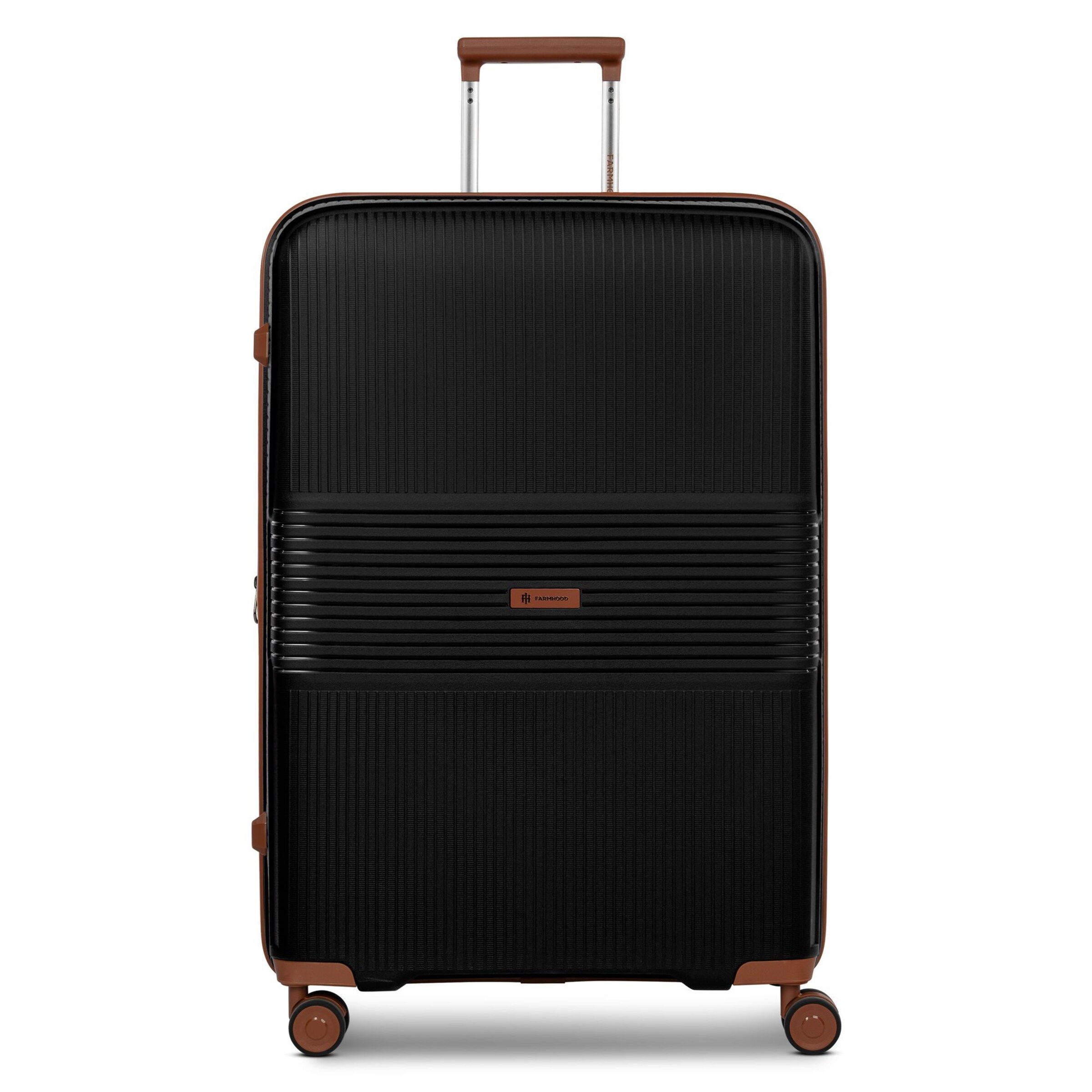 Trolley 'Eco Edition' di Farmhood in nero: frontale