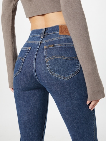 Lee Flared Jeans in Blauw