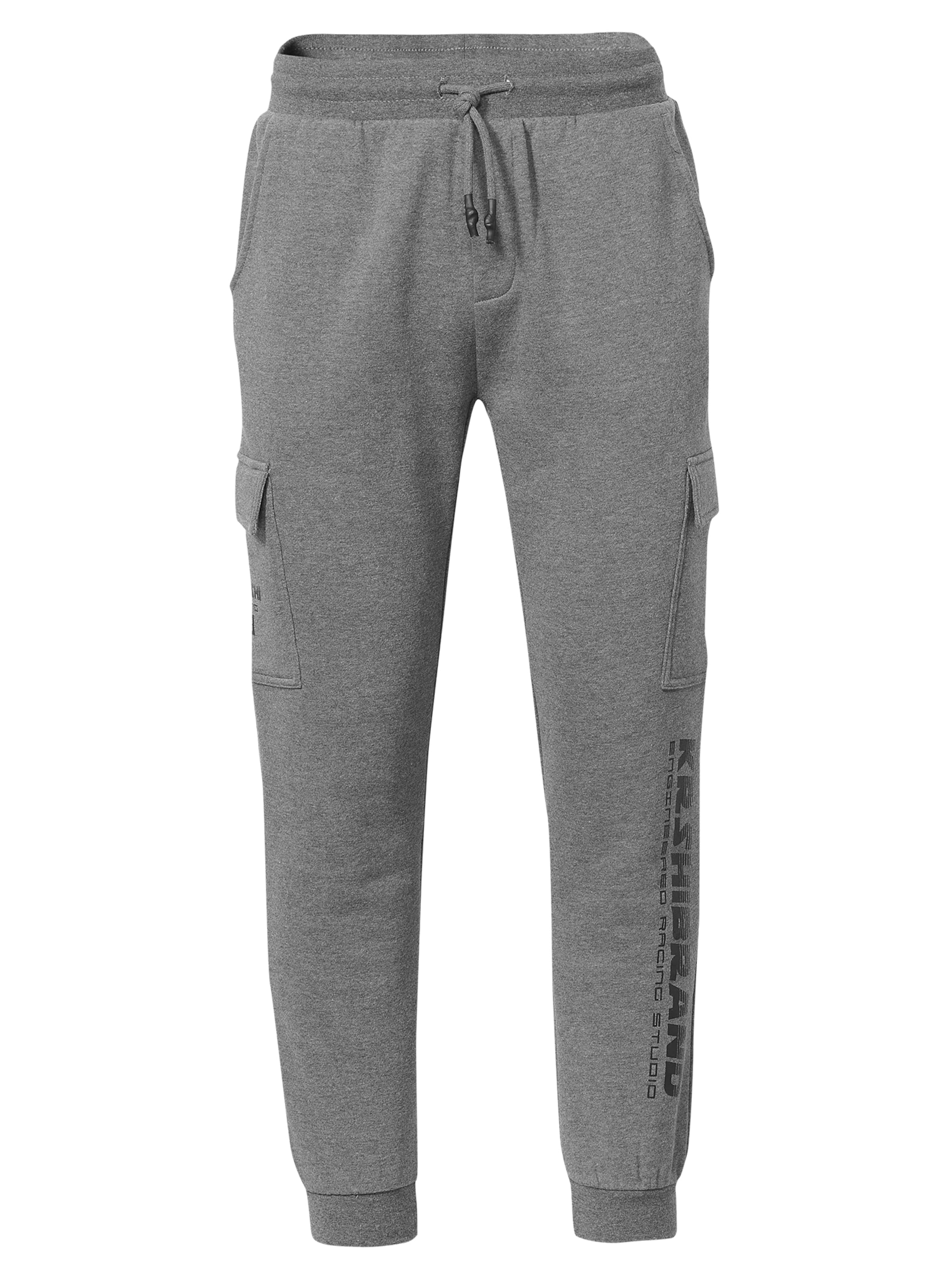 KOROSHI Zúžený strih Kapsáče - Sivá: predná strana