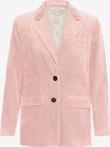 Blazer 'Leni' Part Two en rose : devant