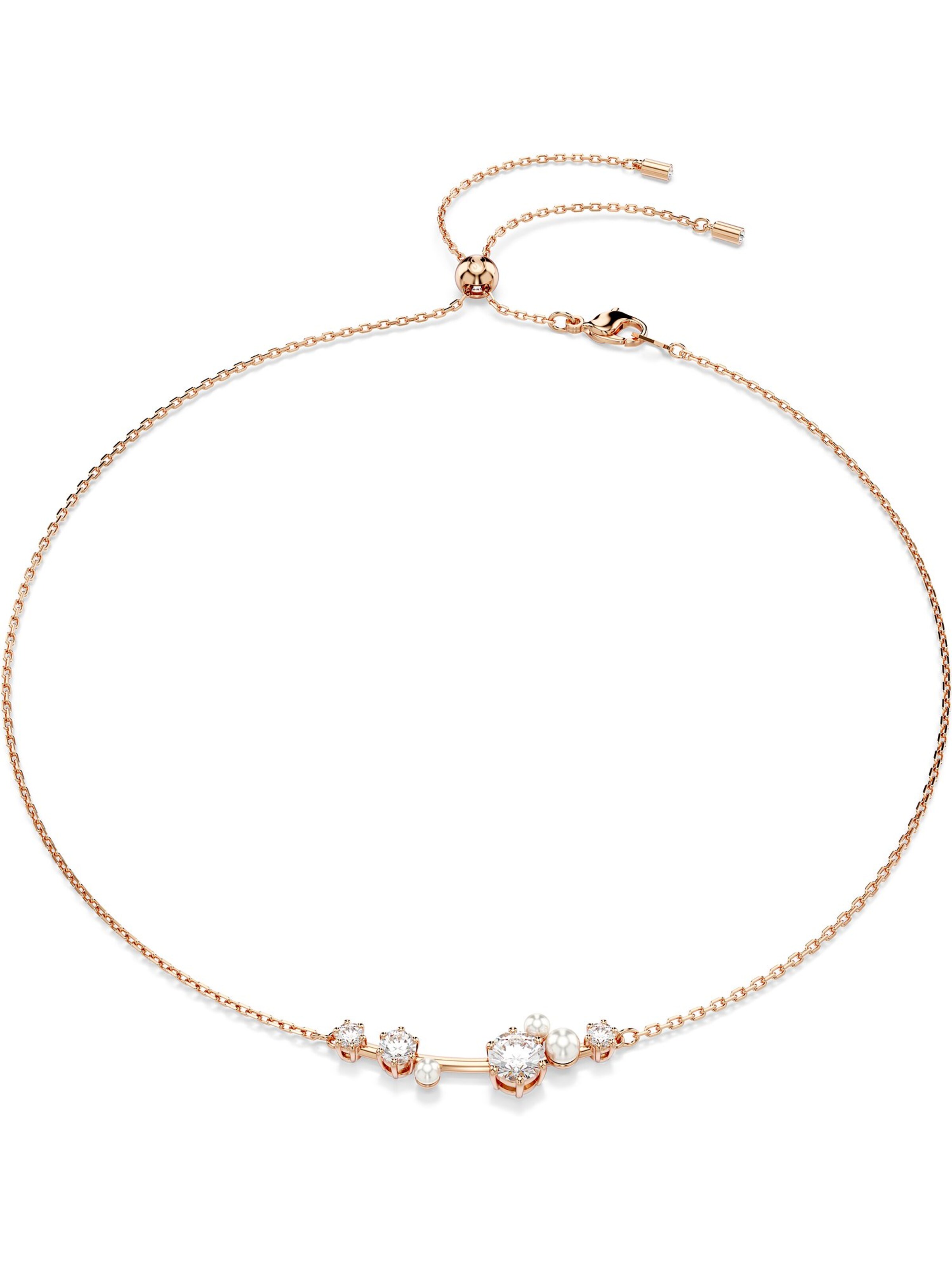 Swarovski Necklace in Gold