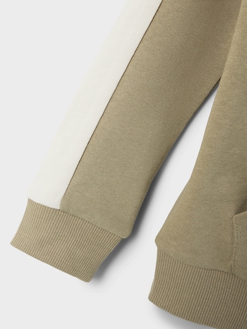 NAME IT Sweat jacket 'TELLUS' in Beige