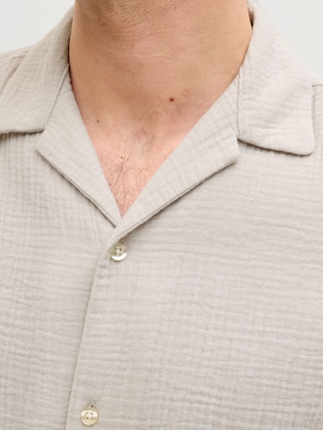 JJ Rebel Regular Fit Paita 'JREBJASON PATRICK' värissä harmaa