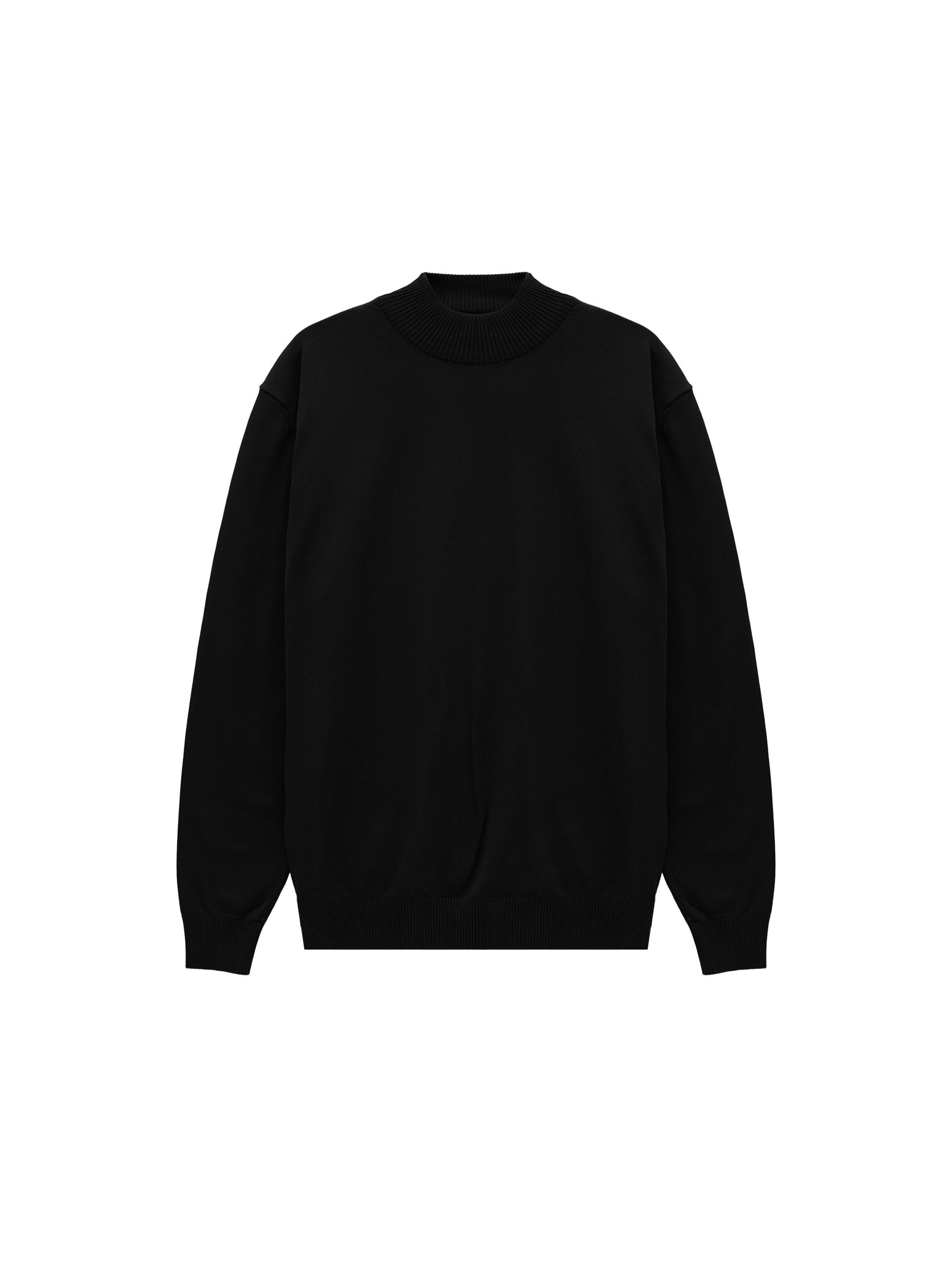 BEYRO Pullover 'BP201' in Schwarz: Vorderseite