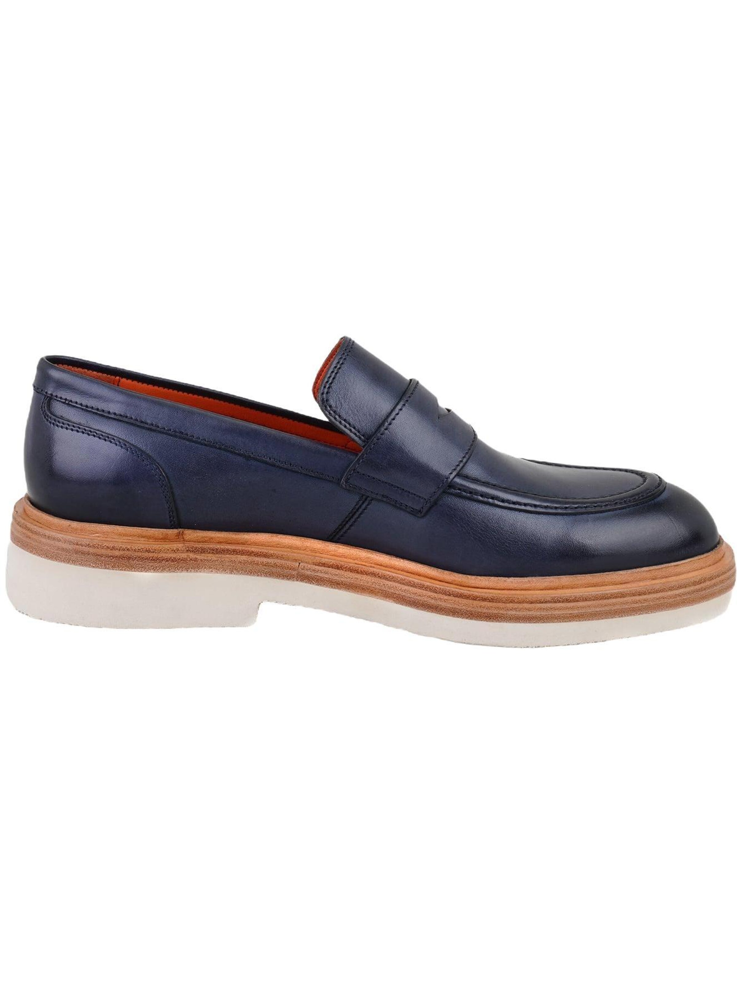 Desa Moccasin 'Slip-Ons' in Blue: front